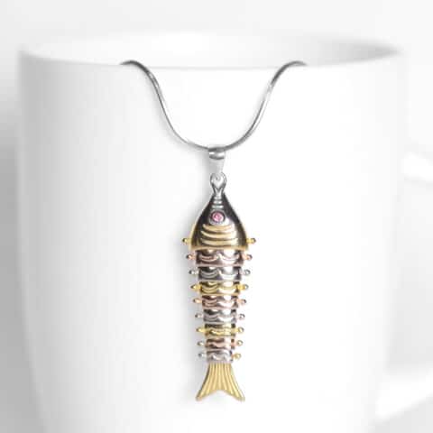 Sterling Silver Fish