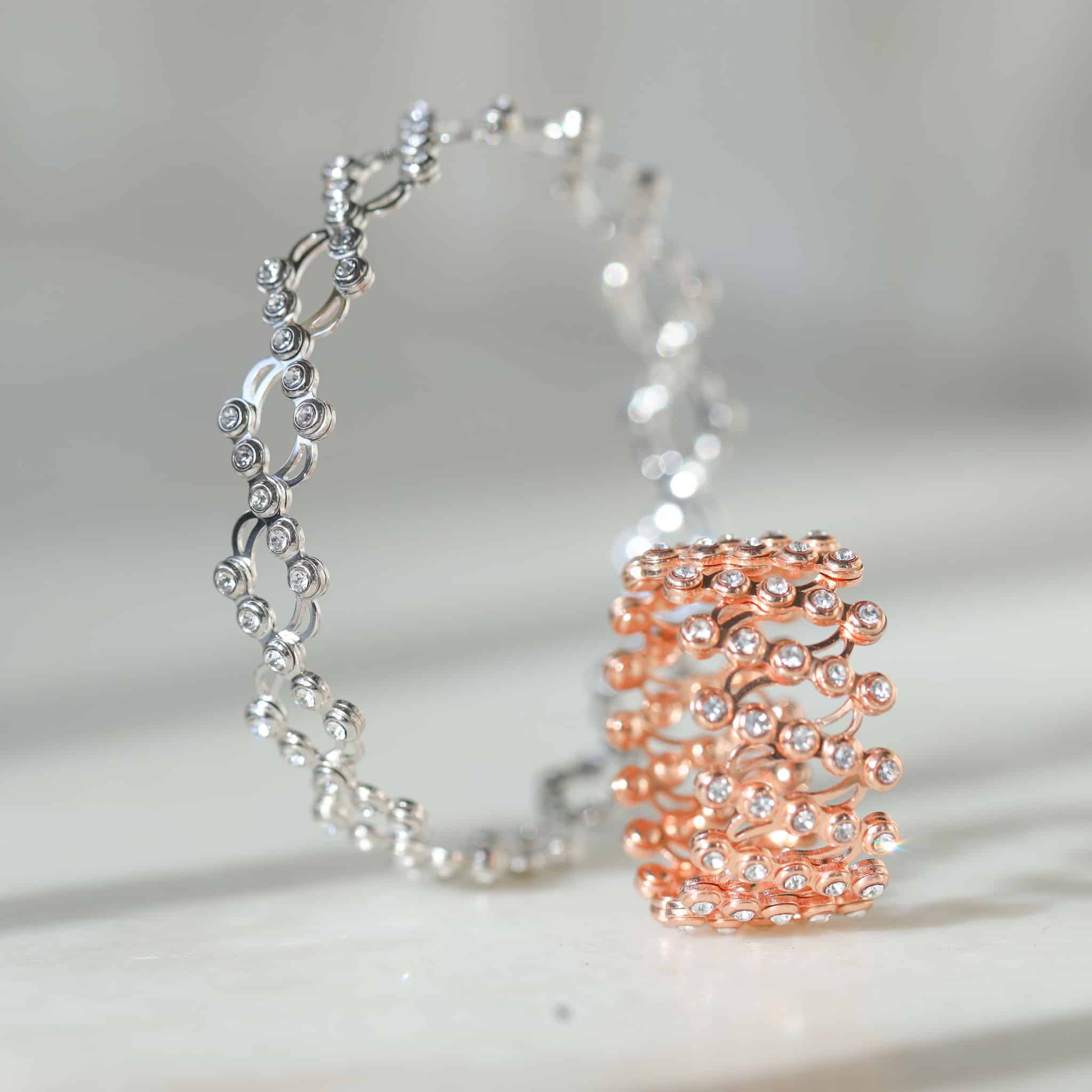 Bracelet with Ring AMOS - MYRIL JEWELS – Myril Jewels