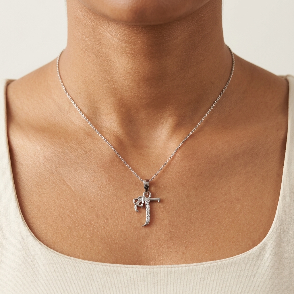 T pendant without chain