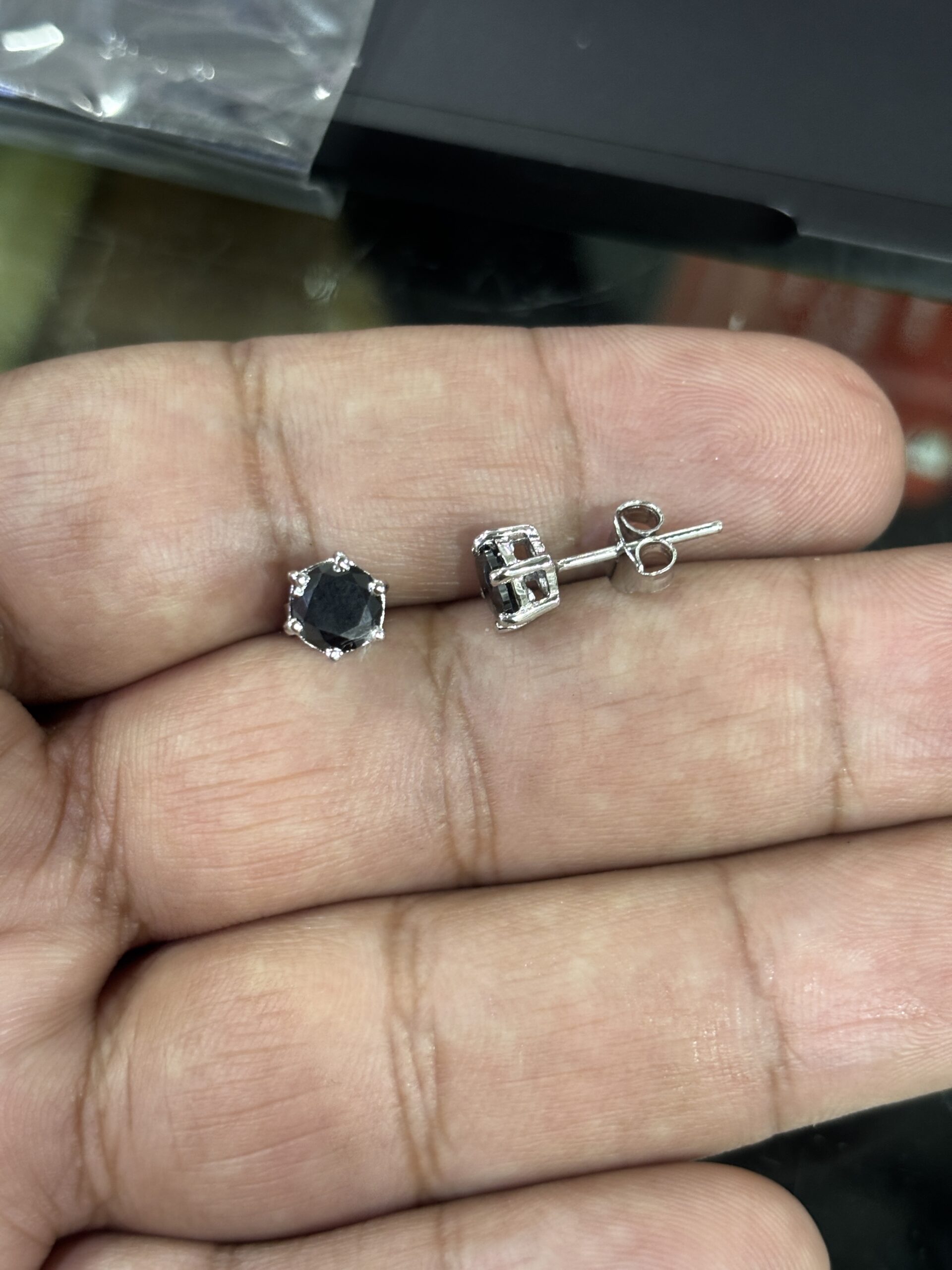 Solitaire Studs - Image 4