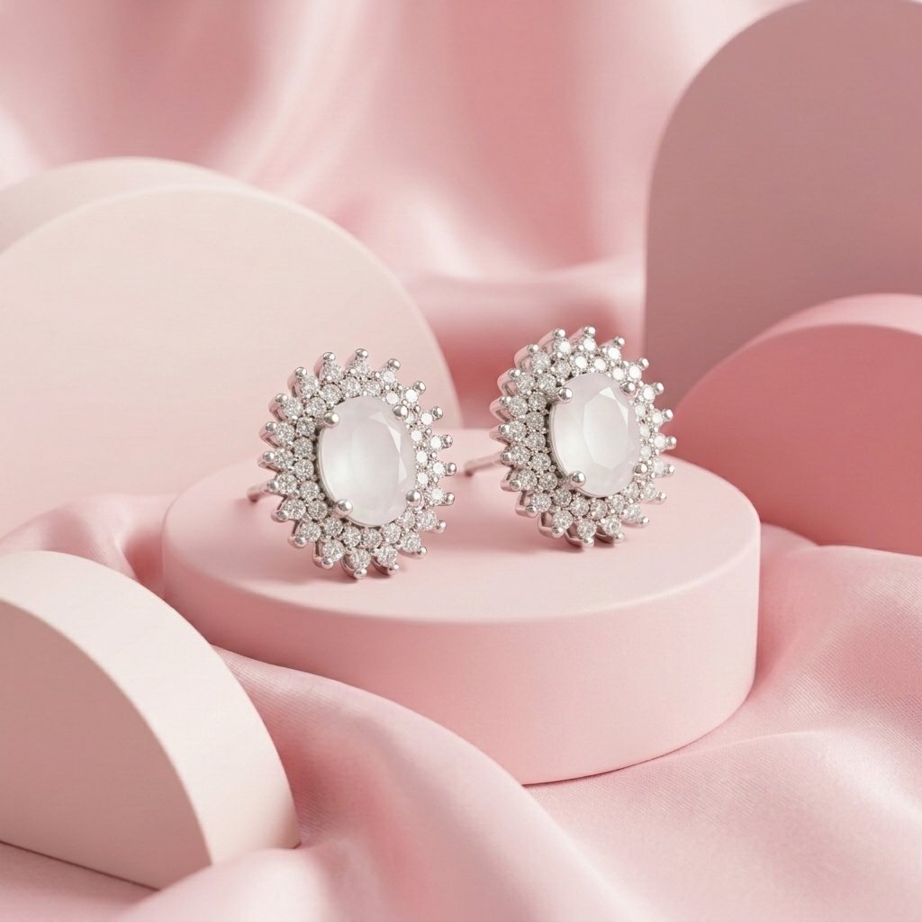 Moon Stars Studs