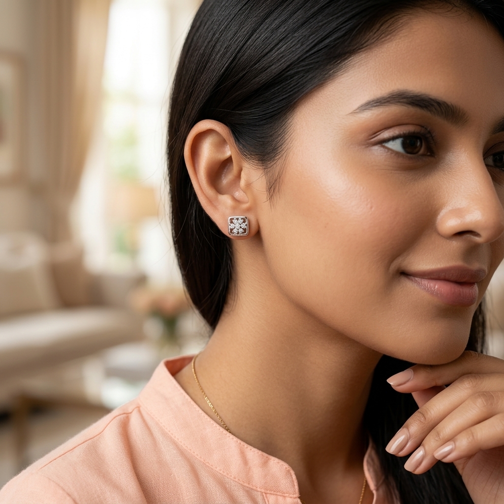 Square Star Studs - Image 2