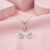 Half Moon pendant set