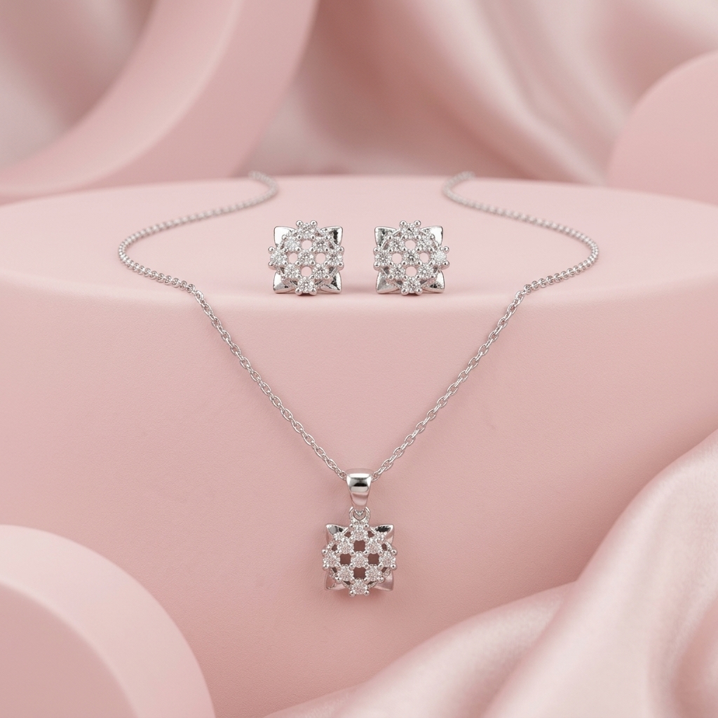 Square Heaven pendant set - Image 2