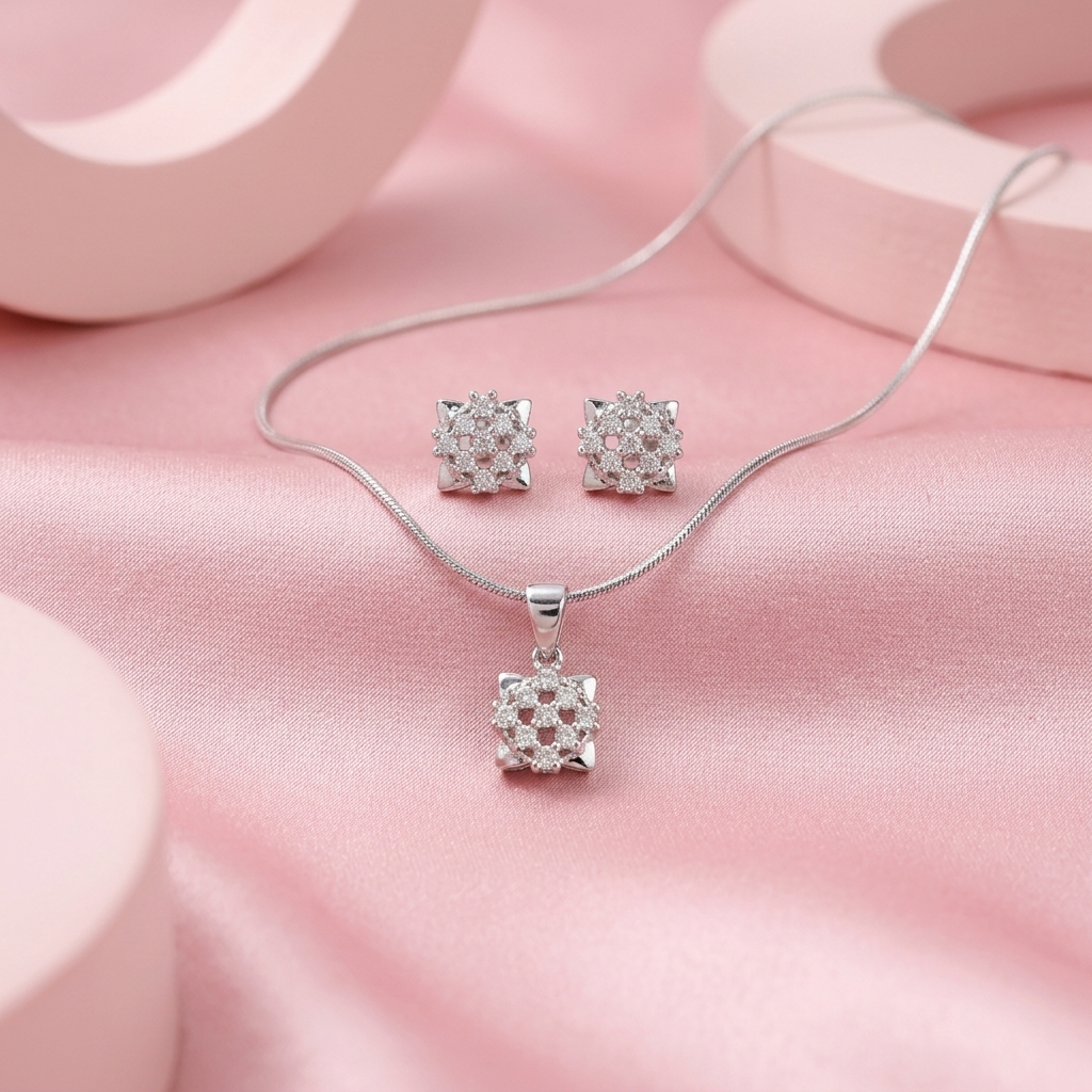 Square Heaven pendant set