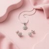 Blossom Flower Pendant Set